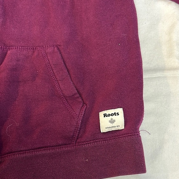Roots Purple Full-Zip Hoodie with Attached Hood - Picture 5 of 6